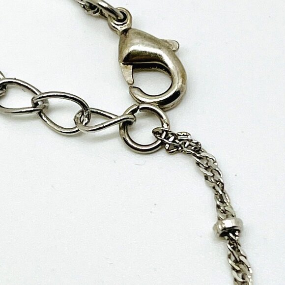 Boho Yoolie Necklace Mothers Day Gift Turquoise Color Crystal Blue Pattern Chain - Picture 11 of 11